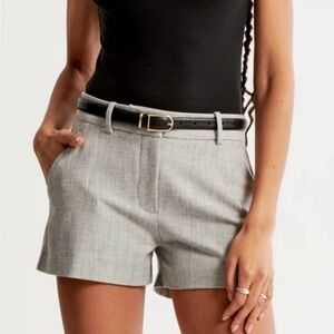 Never Worn Abercrombie and Fitch Mid rise Tailored shorts